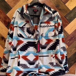 Rock & Roll Cowgirl Multicolor Aztec Jacket